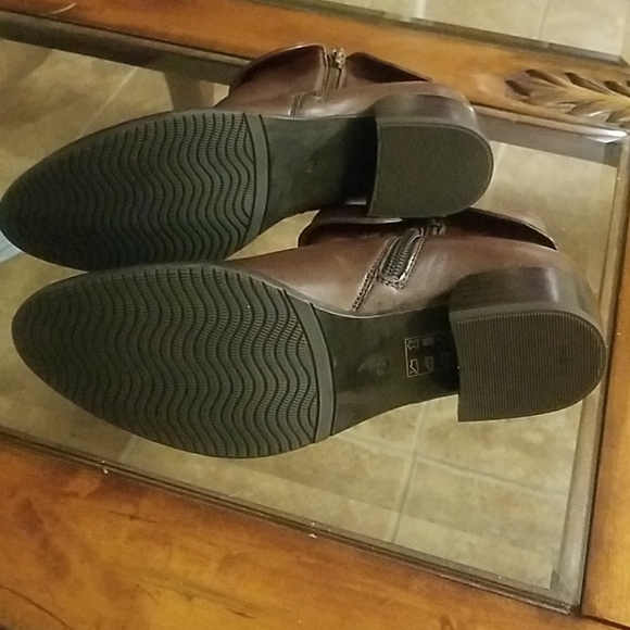 Canal grande bruna fur lined ankle bootie - Picture 6 of 7